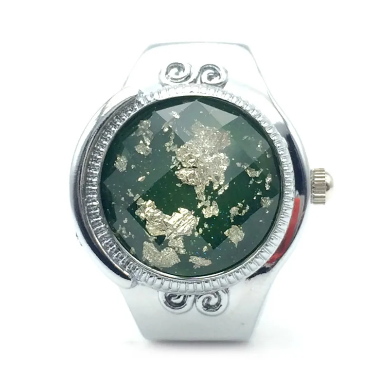 

Hot Sale Mori Female Fresh Female Four-leaf Clover Clamshell Ring Watch Cute Apple Shape Exquisite Jewelry Ring Wholesale