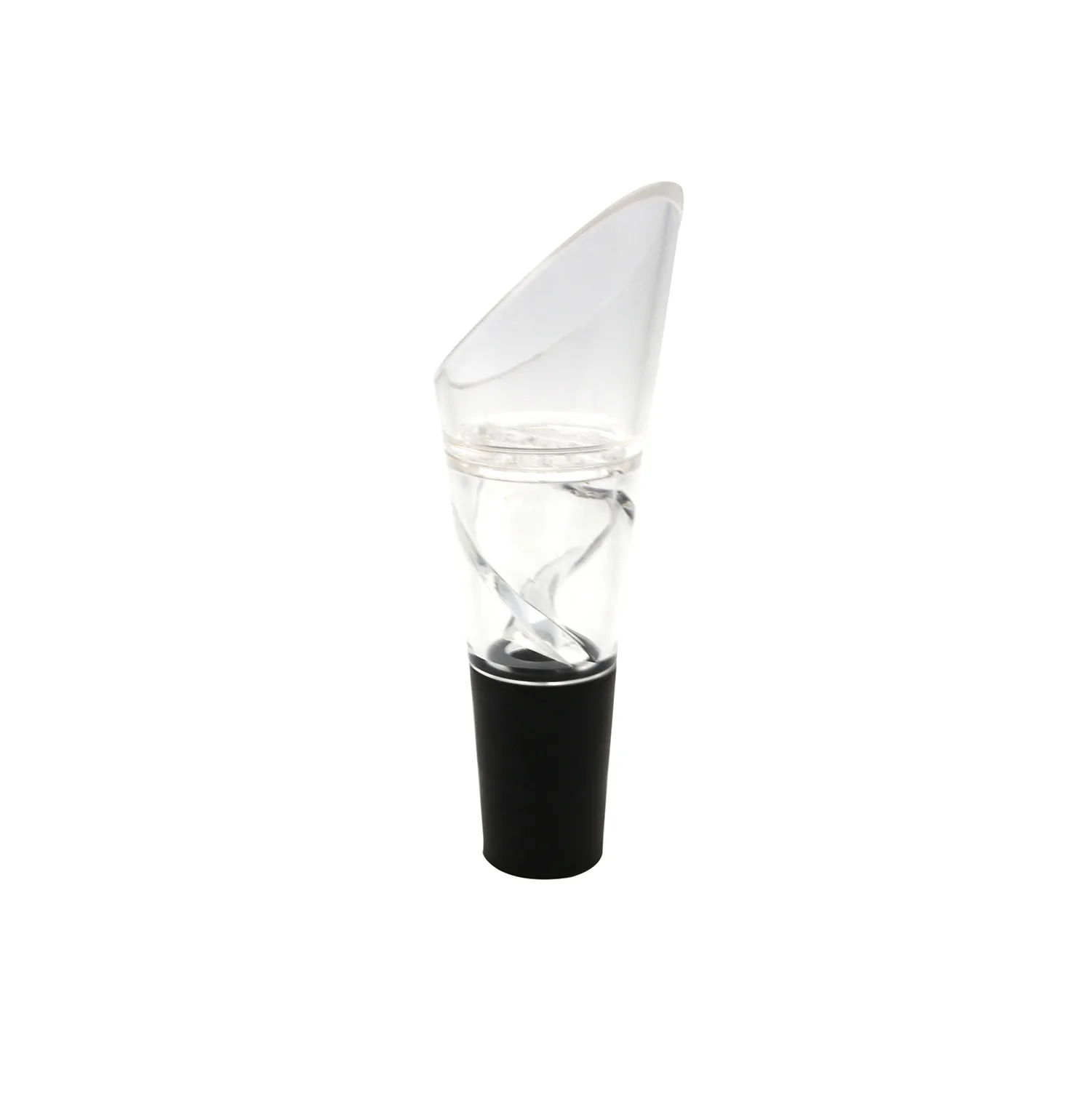 2Pcs Portable Acrylic Wine Aerator Pourer Spout Quick Aerating Accessories for Anniversary Party Mini Travel Bar Tools - купить по
