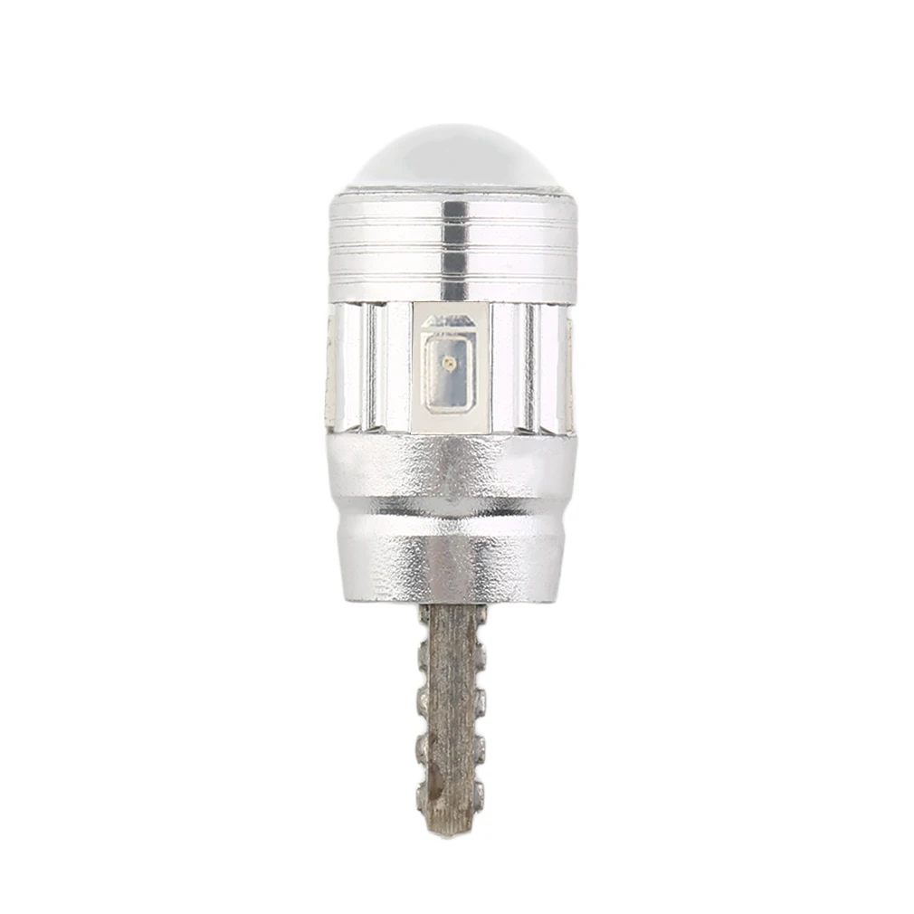 10X 501 W5W Автомобильная Лампа Sidelight Canbus 6SMD светодиодный желтый встроенный резистор