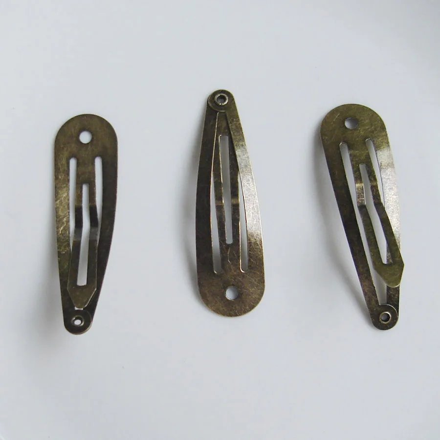 50 шт. простые металлические шпильки для женщин и девочек волос 5 см без свинца