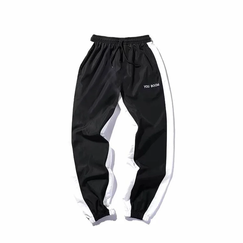 Мужские модные штаны в стиле хип-хоп штаны-шаровары Харадзюку для бега винтажные