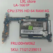 NEW LA-A661P for lenovo thinkpad 8 laptop motherboard 20BN 20BQ CPU-Z3795,HD-64GB,Memory-4GB,OS-64place  FRU 00HW062 100%tset OK