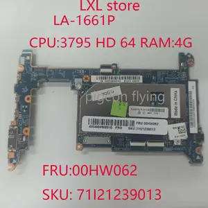 new la a661p for lenovo thinkpad 8 laptop motherboard 20bn 20bq cpu z3795hd 64gbmemory 4gbos 64place fru 00hw062 100tset ok free global shipping