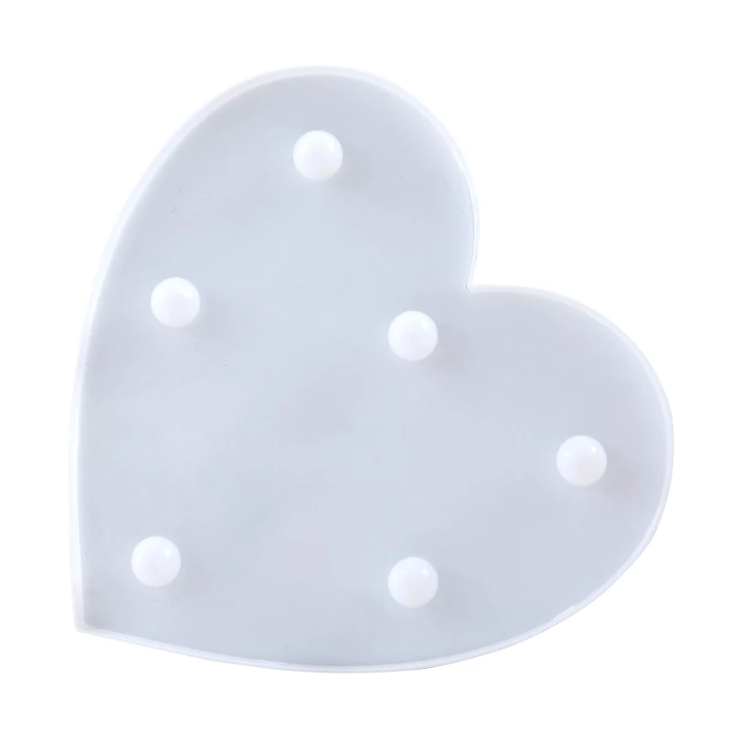 

Love Modeling Lamp Night Light Holiday Festival Wedding Decoration Lights Bedroom Desktop Night Lighting Lamp Hanging Wall Lamp