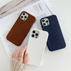 Роскошный брендовый 3D чехол для телефона из кожи питона и змеиной кожи для iPhone 12 11 Pro MAX 7 8 Plus для XR X XS MAX чехол с крокодиловой текстурой