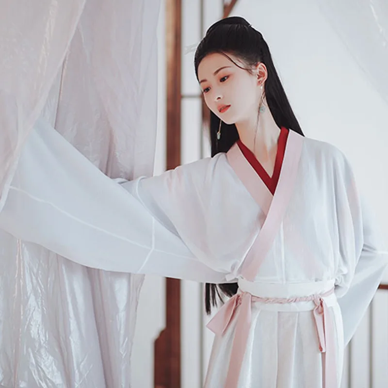 Женский костюм для классических танцев Hanfu наряд китайского фестиваля одежда