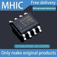 hot 10pcslot single chip microcomputer stc8g1k08a 36i dfn8sop8 smd micro control processor mcu chip stc