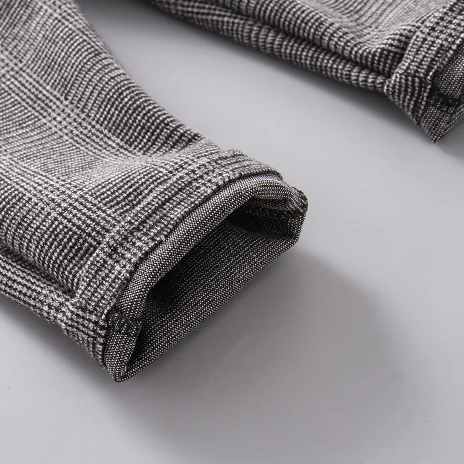 Штаны для мальчиков и девочек клетчатые штаны осенне-зимние спортивные детей