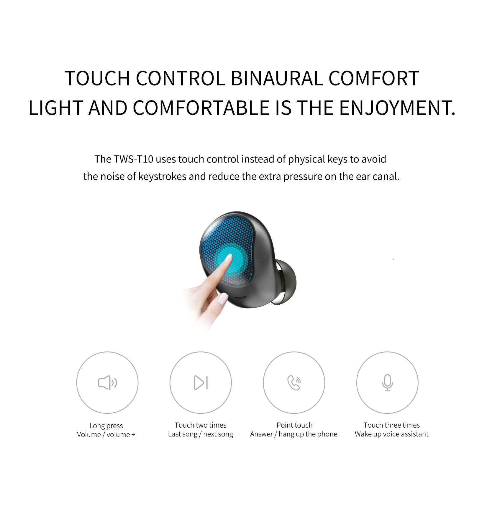 YINYOO Bluetooth 5,0 TWS беспроводные наушники Blutooth шумоподавление наушники IPX7 водонепроницаемый Встроенный микрофон наушник
