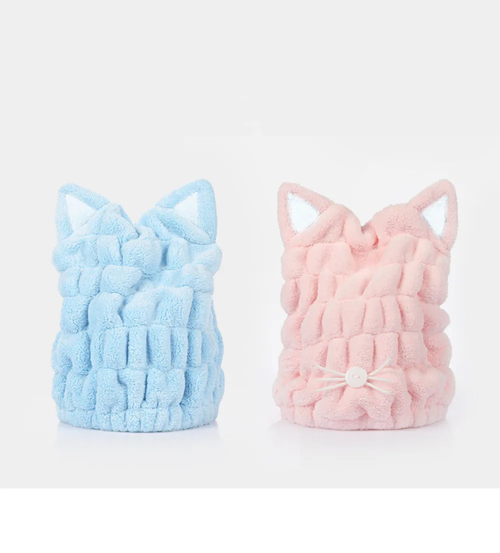 Быстрая сушка полотенце для волос тюрбан быстро сохнет шапка обернутое шапочка