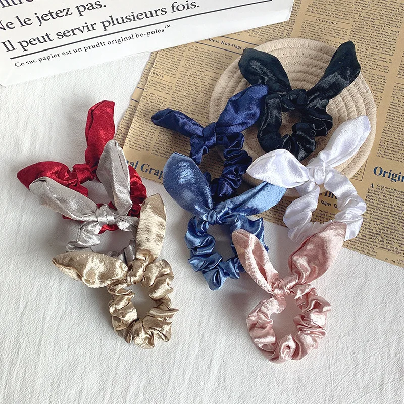 

Бесплатная доставка, модные женские туфли, украшенные бантами; Резинка для волос для девочки Симпатичные повязки для волос хвост держатель ...