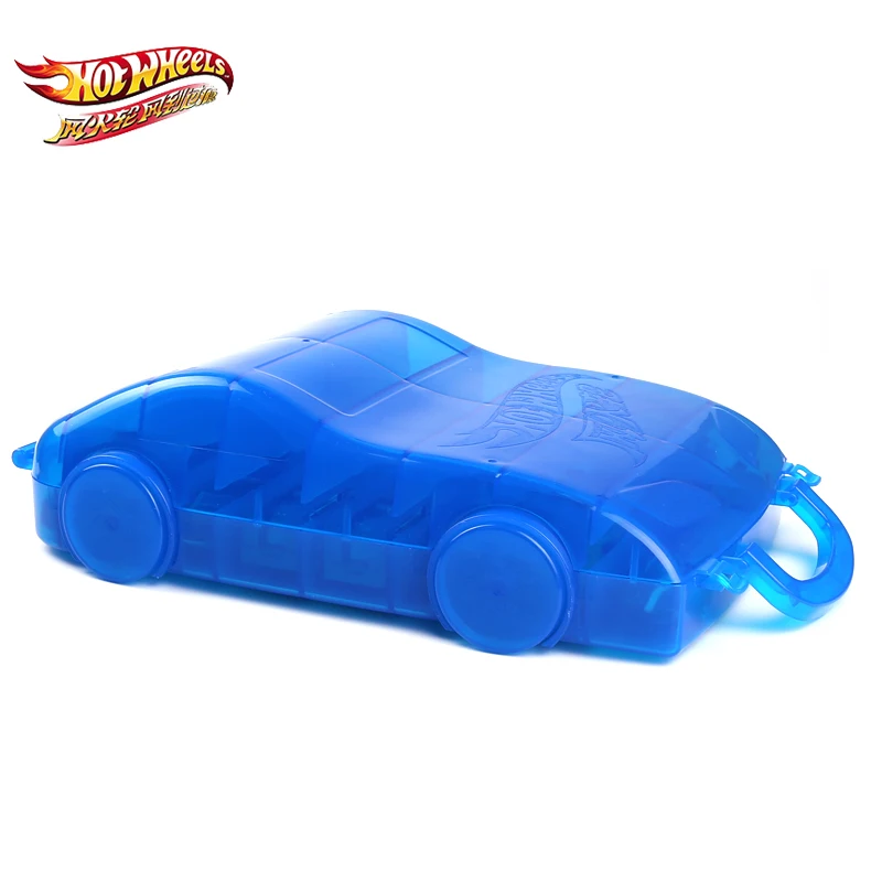 Переносная пластиковая коробка для хранения Hot Wheels модель 16 автомобилей литые