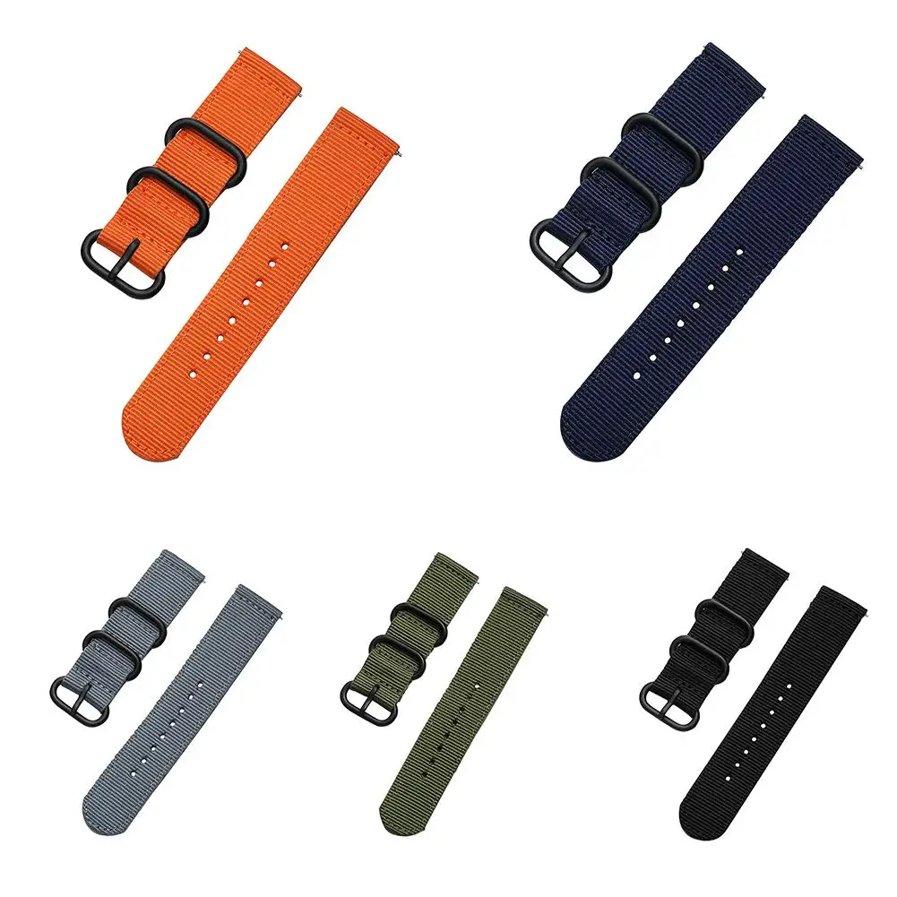 Ремешок быстросъемный для Samsung Gear S3 нейлоновый холщовый утолщенный браслет