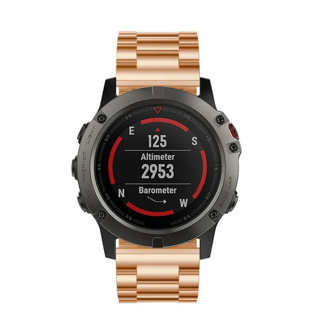 Ремешок для смарт-часов Garmin Watch Vivoactive 3 4 vivomove браслет из нержавеющей стали Forerunner 645