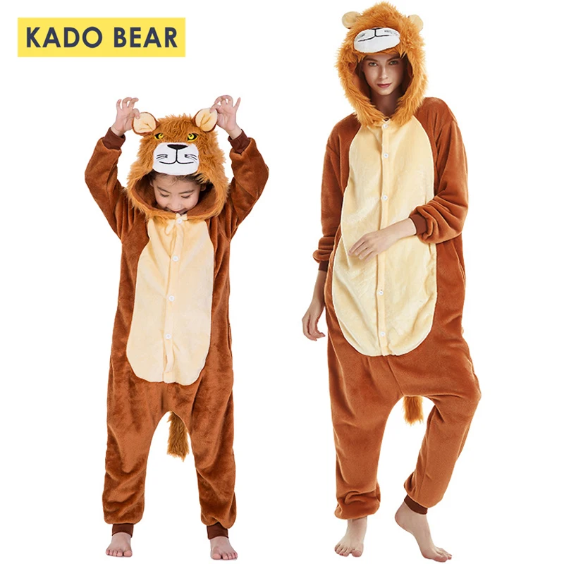 Комбинезон фланелевый детский семейный образ пижама костюм единорога для