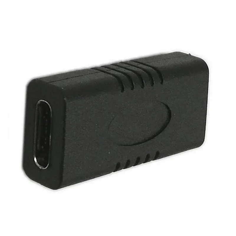 

1pcs 10Gbps USB-C USB 3.1 Type-C 24Pin Female to Female Extension Adapter for Cell Phone & Laptop