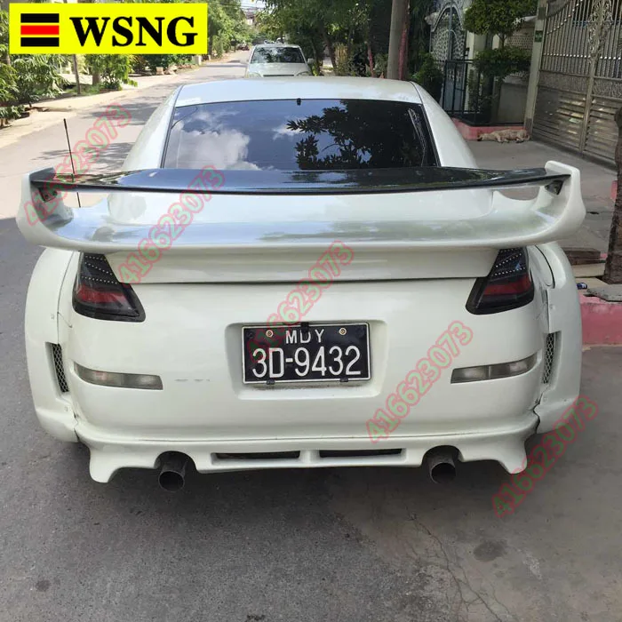 

Fit for NISSAN 350Z 350Z Z33 Fairlady carbon fiber rear spoiler rear wing