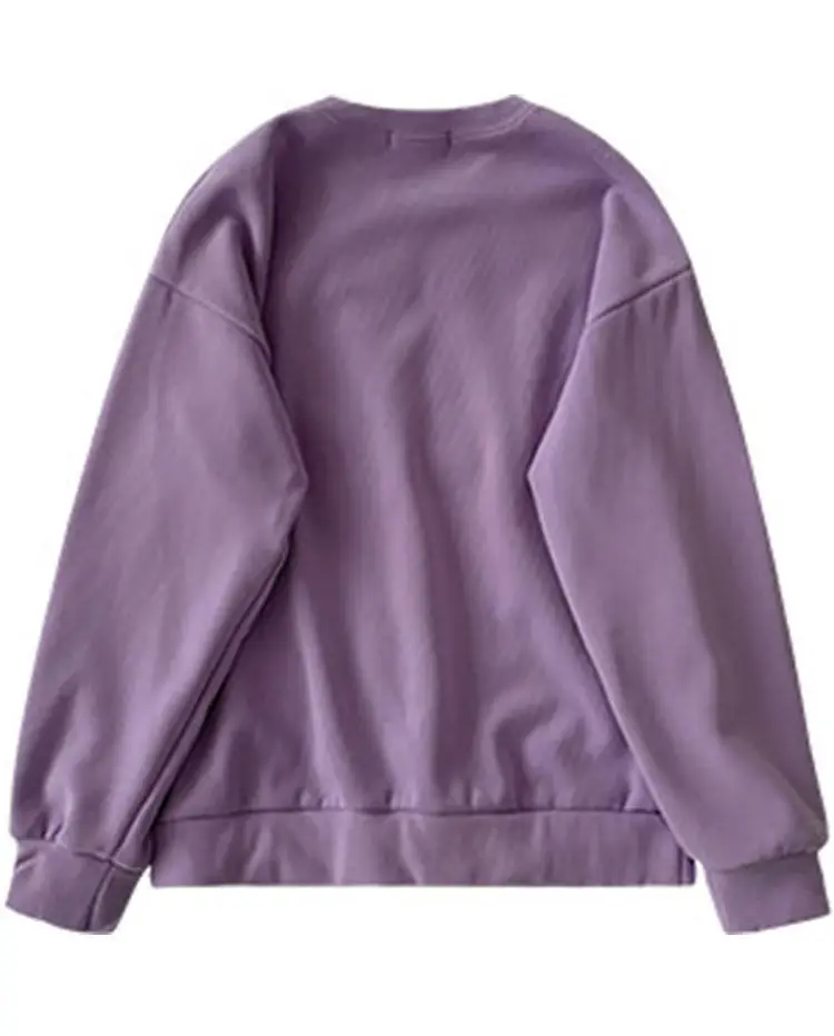 

2021 new plus velvet thick embroidery long-sleeved shirt for men and women hoodies women sweatshirts oversized hoodie