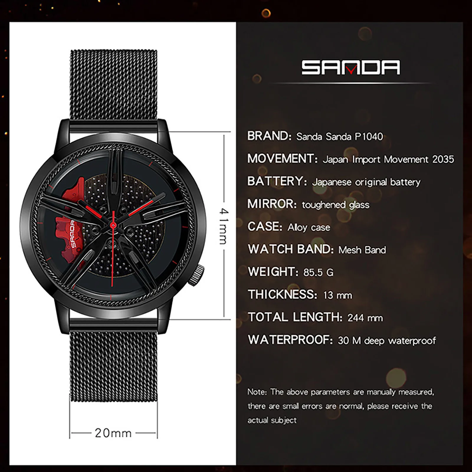

Men's Watch Sports Car Series Men's Watch Cool Fashion Popular Watch Wheel Personality Creative Men's Watch Alloy Watches