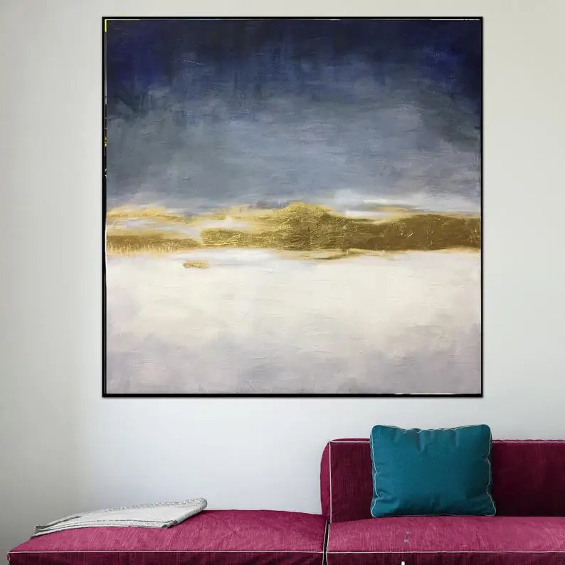 

Paintings On Canvas Abstract Blue Abstract Painting Contemporary Art Painting Wall Art Painting Texture Painting Office Painting