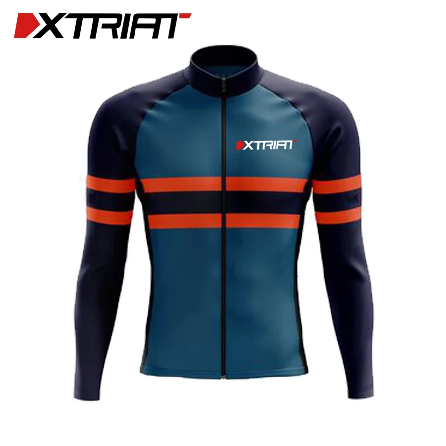 XTRIAT 2021 Новинка весна/осень Джерси одежда мужские с длинным рукавом Велоспорт