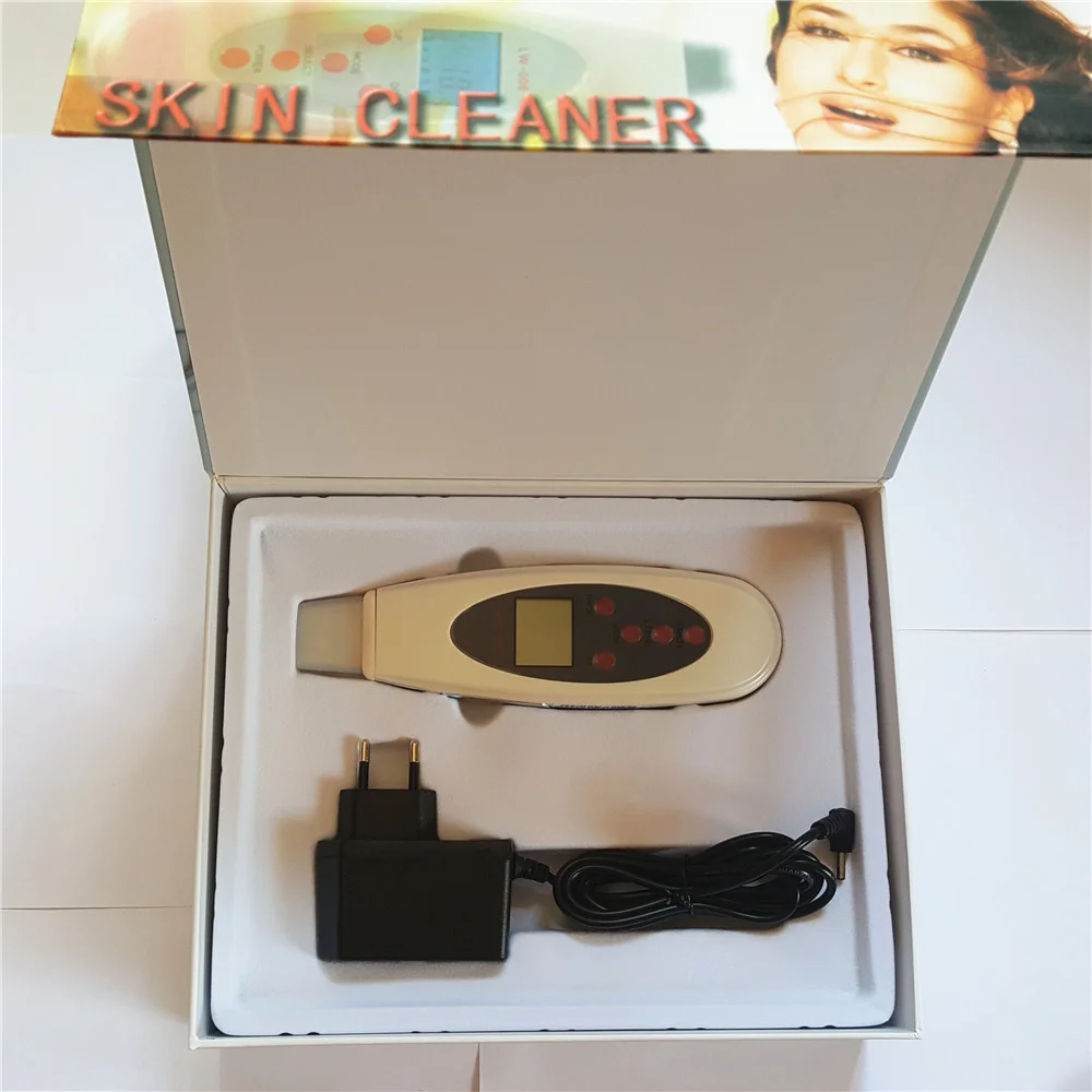 Цифровой портативный ультразвуковой очиститель для удаления акне уход за кожей