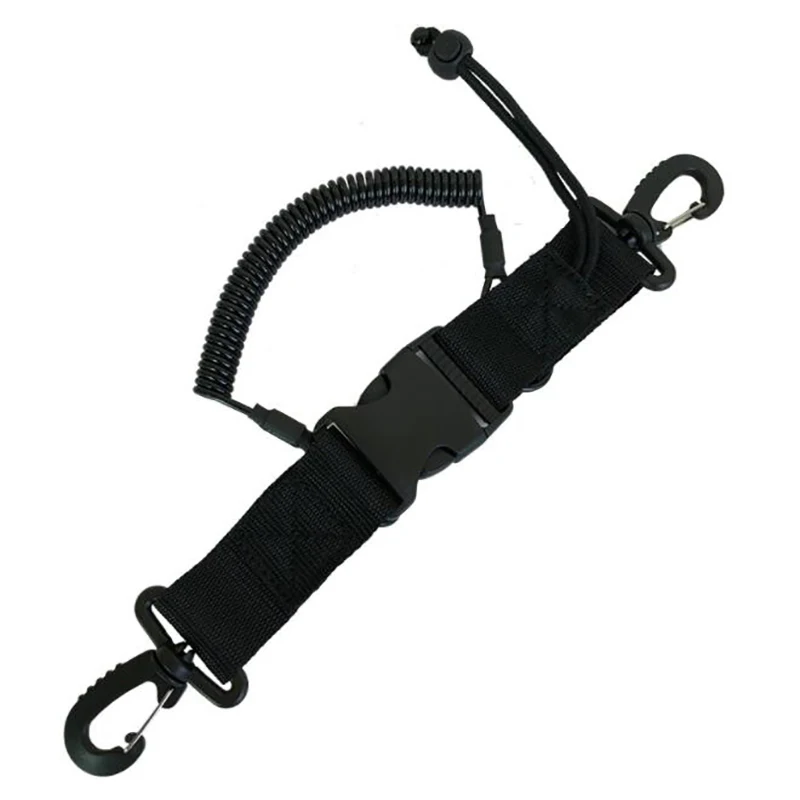 

Scuba Diving Dive Canoe Camera Lanyard With Quick Release Buckle And Clips For Under Kayaking Swimming Sports Accessory New Tool