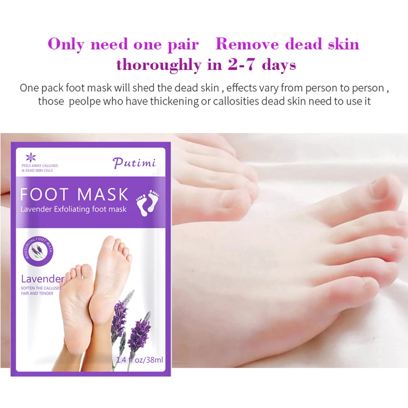 1 упаковка = 2 шт. отшелушивающие носки для педикюра| |