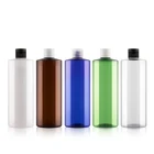 Многоразовая Бутылка с откидной крышкой ablate, 500 мл, 14 шт.лот, большая пустая бутылка для шампуня, геля для душа, жидкого мыла, бутылка для путешествий