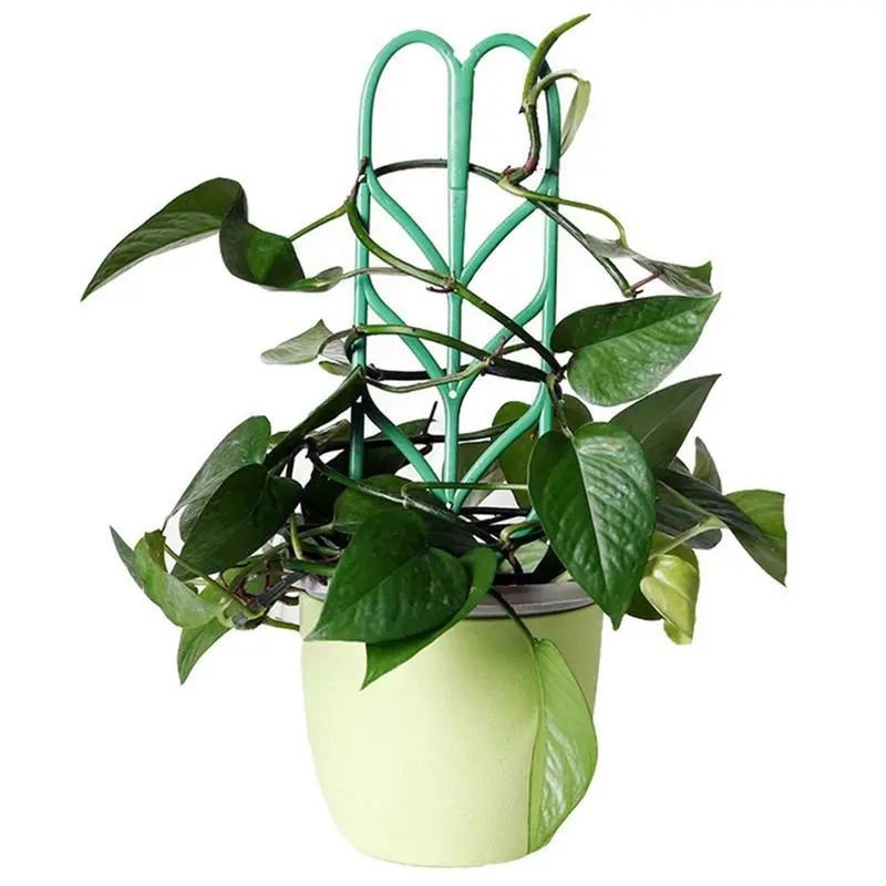 3 шт. Мини DIY форма листьев садовые решетки растения горшки для альпинизма в