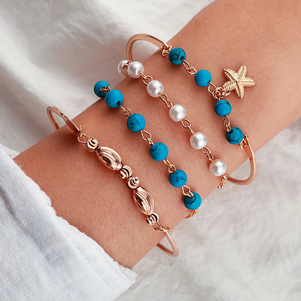 2020 Boho бусины Браслет Подвески из бисера Braclets браслеты нержавеющей стали для