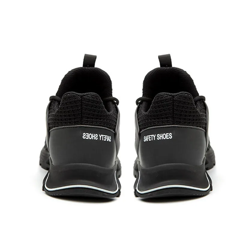 Мужские индустриальные стальные колпачки на носках неразрушаемые