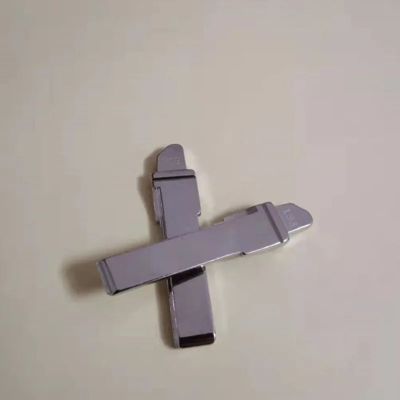 

10 шт. No 133 оригинальный сменный складной дистанционный ключ, необрезанный пустой ключ для VW Golf 7 Skoda, автомобильный откидной ключ 133 # HU66 Лезвие