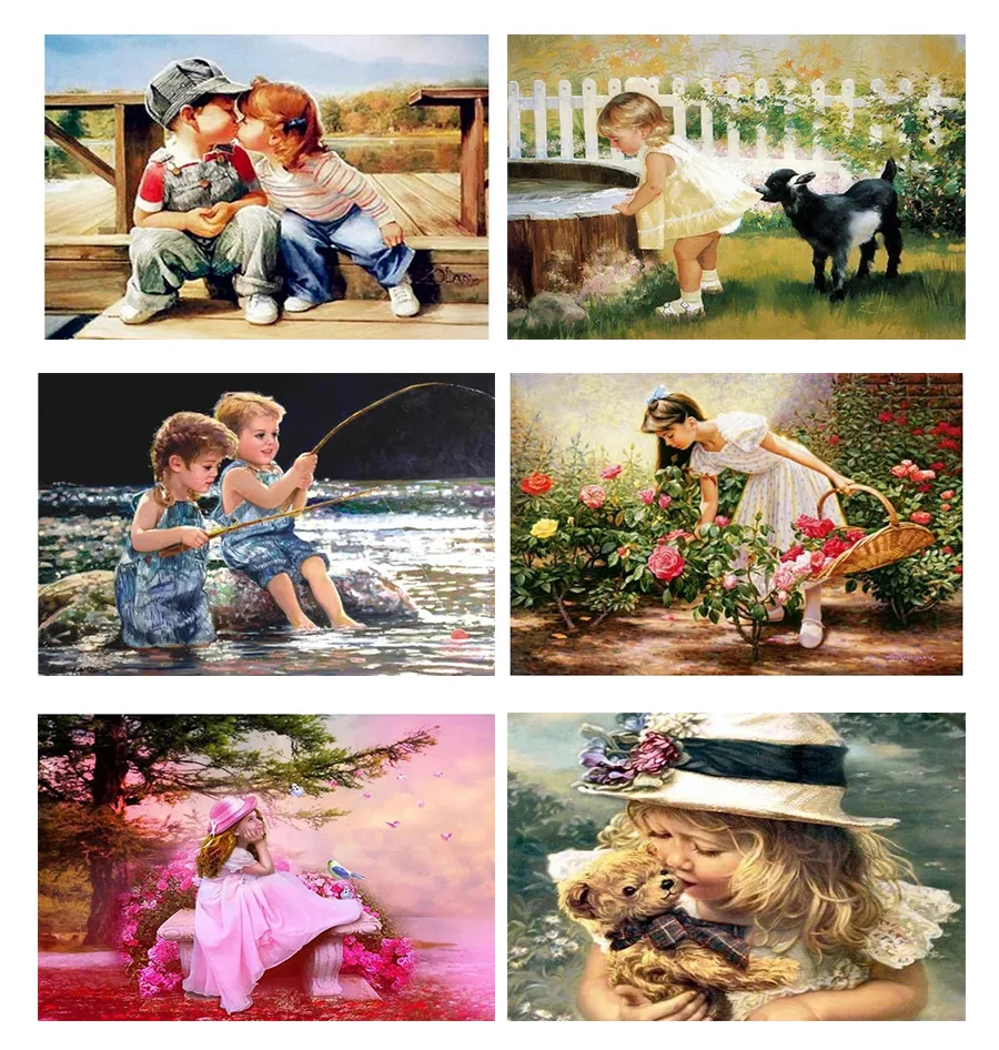 Алмазная картина для детей 5D специальная форма кристальная вышивка новая 3D