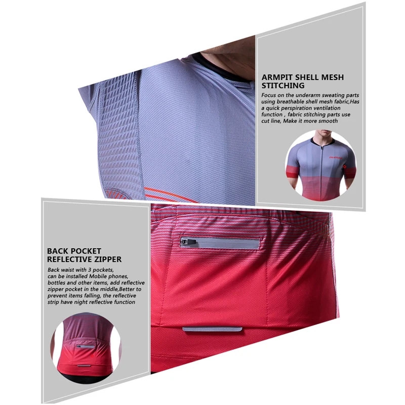 Быстросохнущая велосипедная Джерси PHMAX одежда для горного велосипеда дышащая