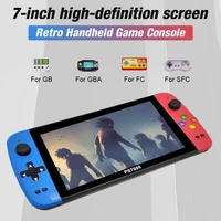 3000 games handheld classic console video game 7 inches nostalgic classic dual shake game player supports for gbasfcgbsgbfc