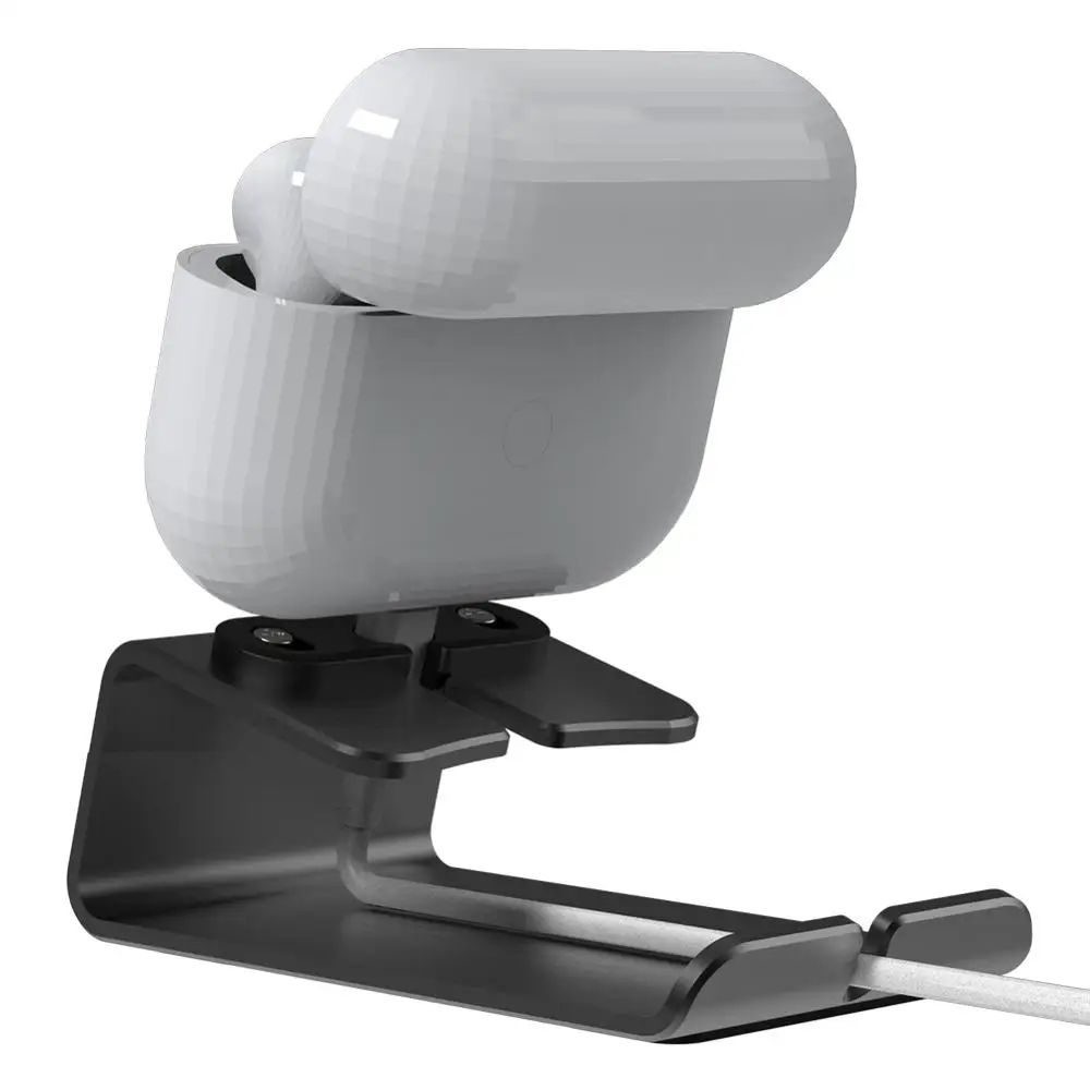 Алюминиевая Подставка для зарядки Airpods 2 Pro Mini настольная зарядная док-станция