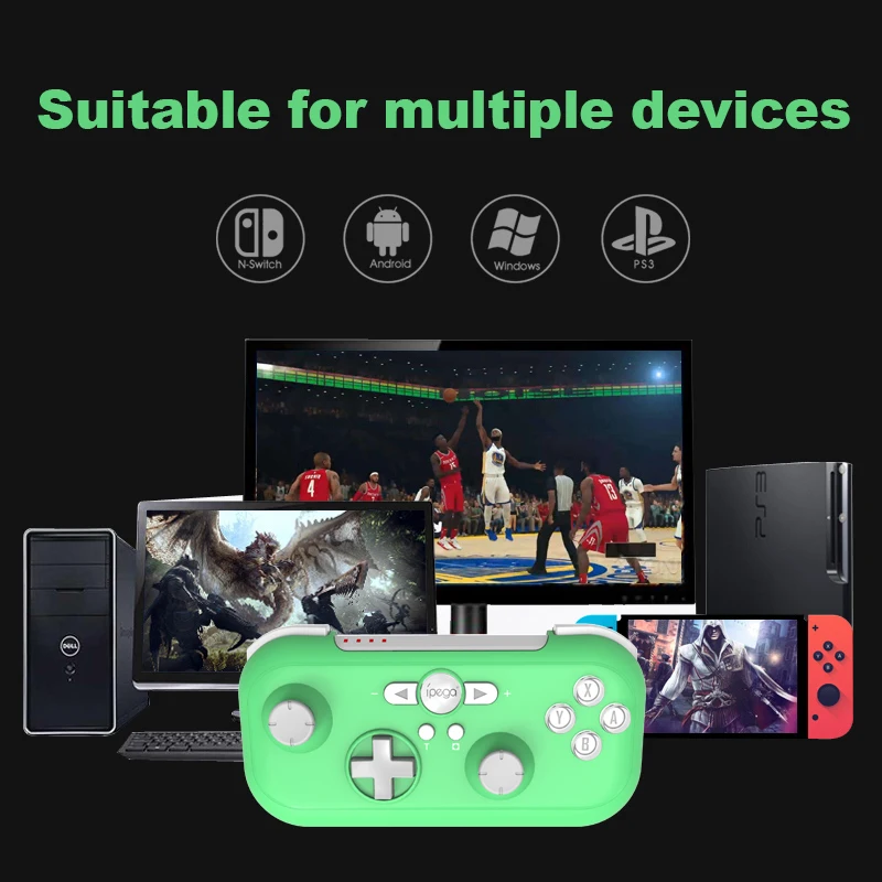 Беспроводной игровой Bluetooth-Контроллер Ipega PG-SW021 геймпад для Nintendo Switch вибрирующий