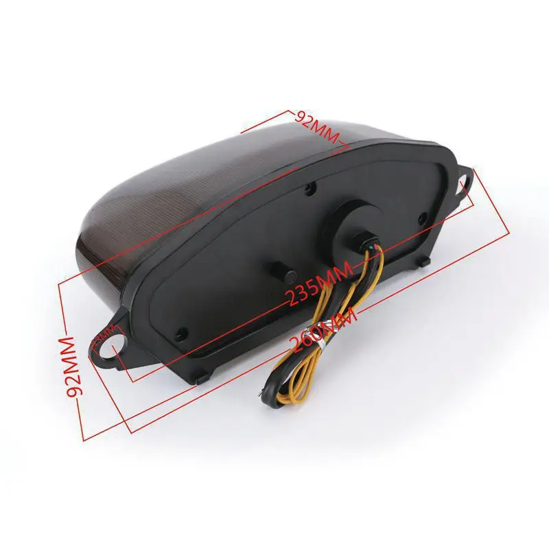 

Motorcycle Brake Light LED Taillight Steering Signal Lamp Motorcycle Modification Parts Accessories for Honda VIR1000 97-05