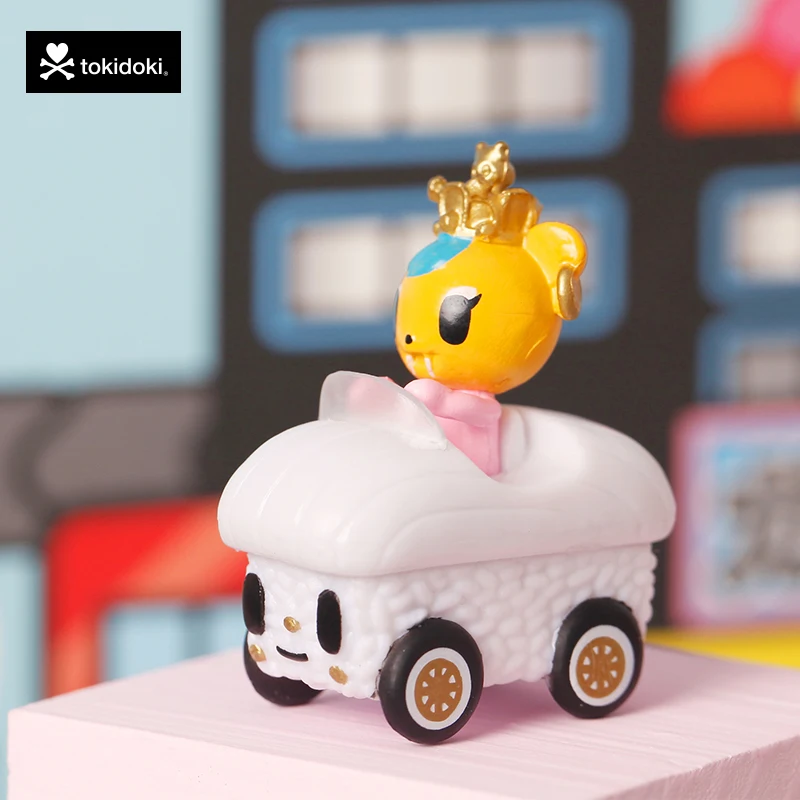 

tokidoki Tao Qi Duo Qi Mini Sushi Cart Family Blind Bag Girl Cute Desktop Kawaii Model Decoration Birthday Gift Mystery Box