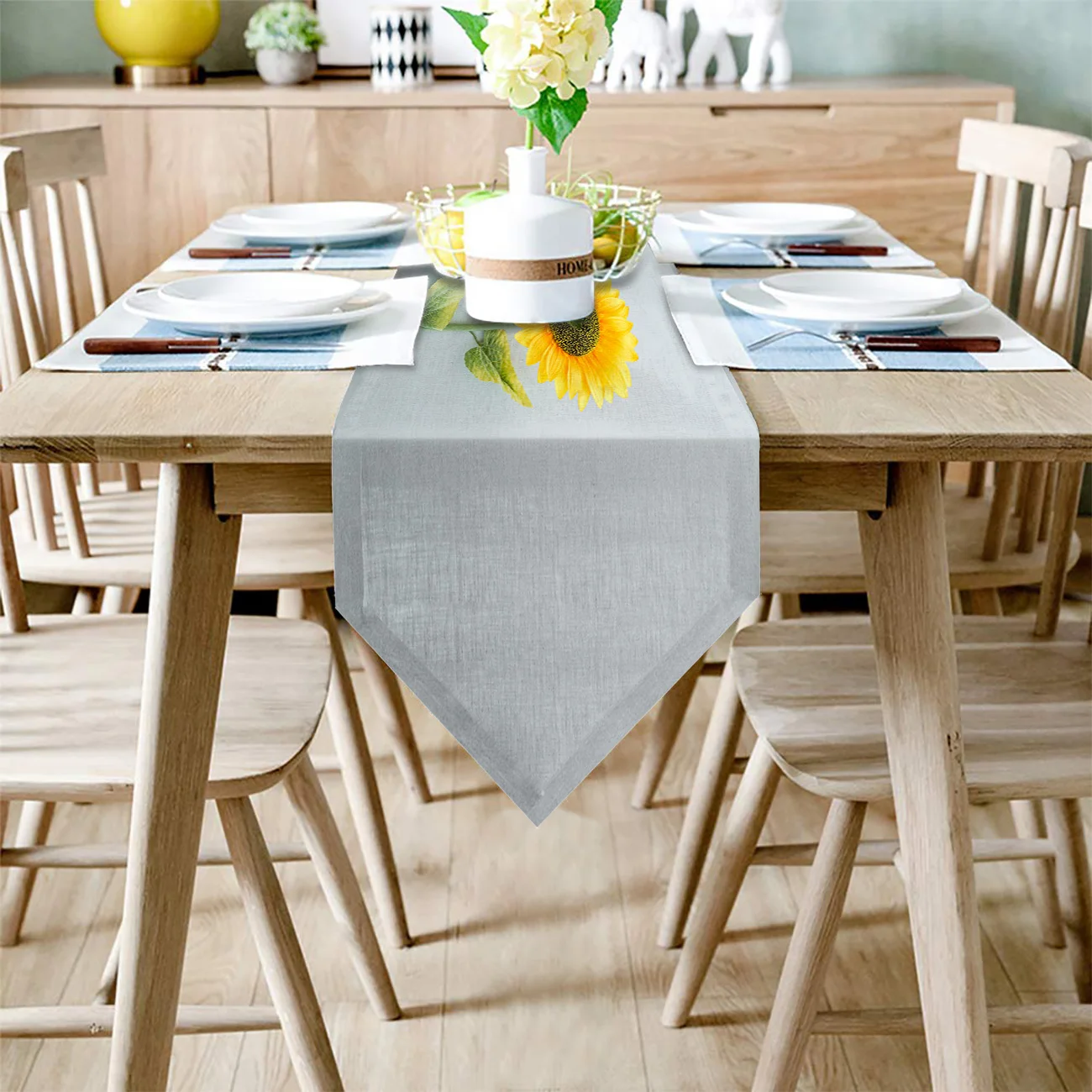 Скатерть с подсолнухами для свадебного праздника вечерние скатерти украшения