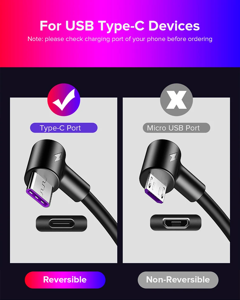 5A кабель usb type C для быстрой зарядки USB huawei P30 P20 Lite супер быстрый 90 градусов Xiaomi Mi 9