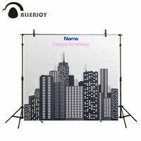 allenjoy new arrivals photo backdrops city black white suppressed custom personality backdrop photocall photo printed no stand