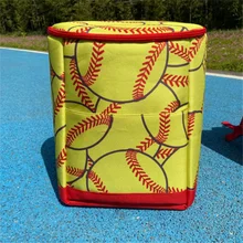 Fashion Summer New Style Cooler Bag Fashion Canvas Cooler Backpack Waterproof Insulated Softball Cooler Bag