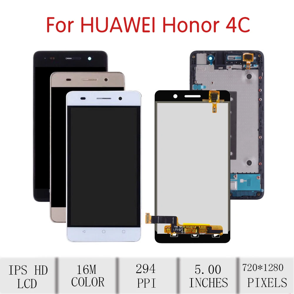 Catteny для Honor 4C дисплей Huawei G Play Mini Lcd с сенсорным экраном дигитайзер в сборе CHM U01 U03