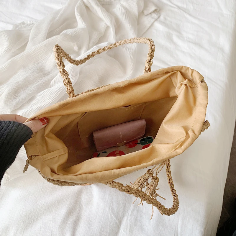 

2021Summmer New Women HandBags Lady Straw Women Bags Fashion basket Shoulder Bags Female Crossbody Bags Beach Designer Bags