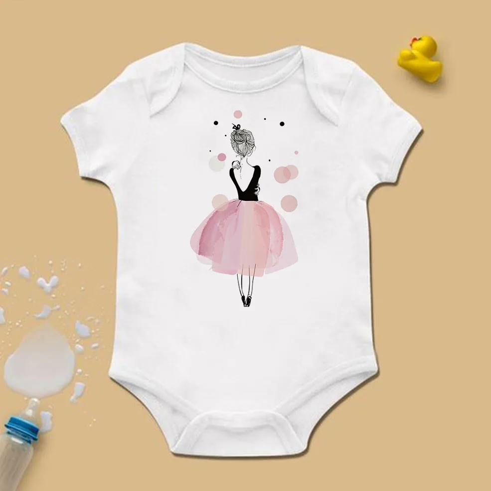 Camisetas de manga corta para el d&iacute;a de la madre, ropa a juego de Ballet, baile, es mi favorito, 1 ud.-3