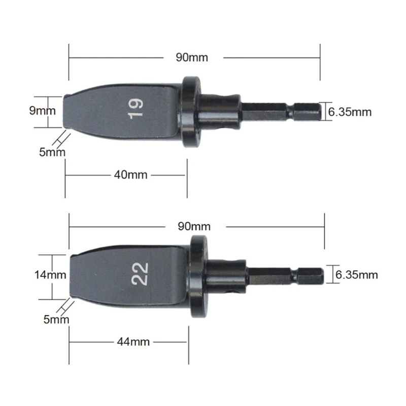 

Pipe Flaring Device Household Hardware Tools Swaging Tool Drill Bit Set for Air Conditioner Repair Forging LX0D
