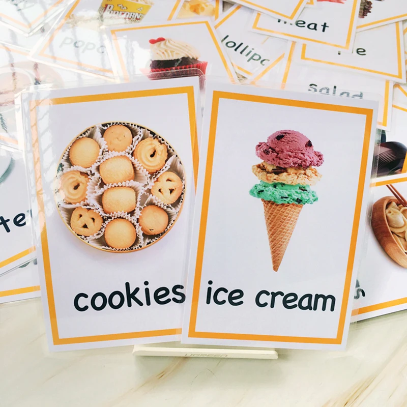 45 шт. Обучающие карточки на английском языке | Игрушки и хобби