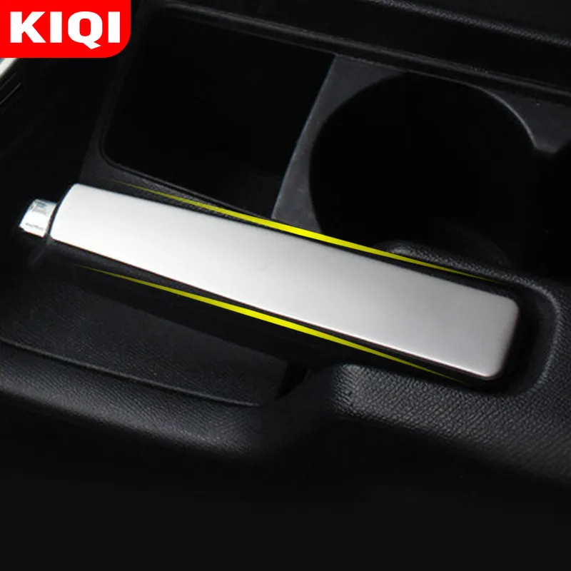 

Защитная крышка для автомобильного ручного тормоза из нержавеющей стали, рамка для автоматического ручного тормоза для Peugeot 308 308s, автомоби...